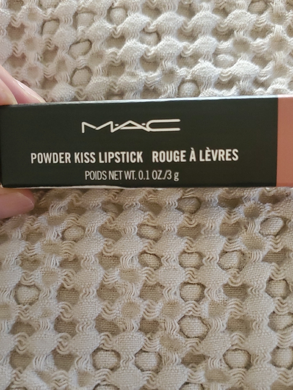 MAC Cosmetics Powder Kiss Lipstick  Teddy 2.0